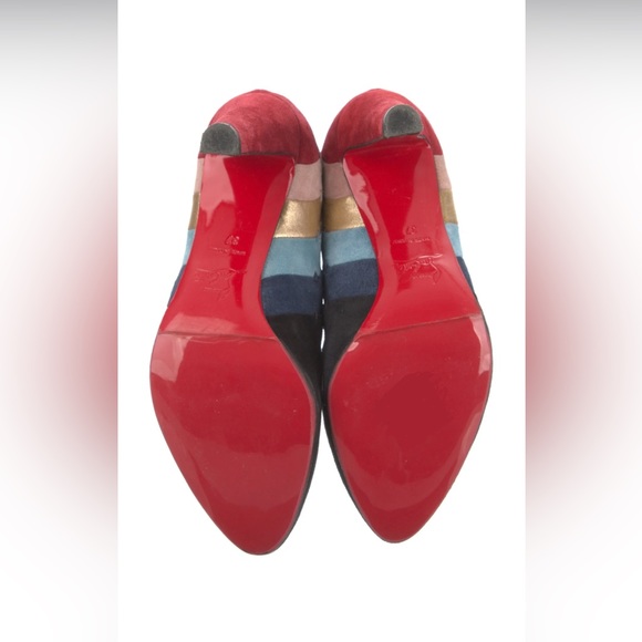 Christian Louboutin Suede Ankle Boots 37 - Picture 4 of 4